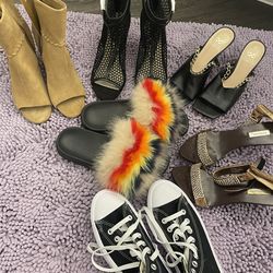 New 8Med size shoes sell together $120 Happy Valentines!