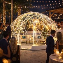 Outdoor Garden Dome Igloo – 12 FT Clear PVC Tent