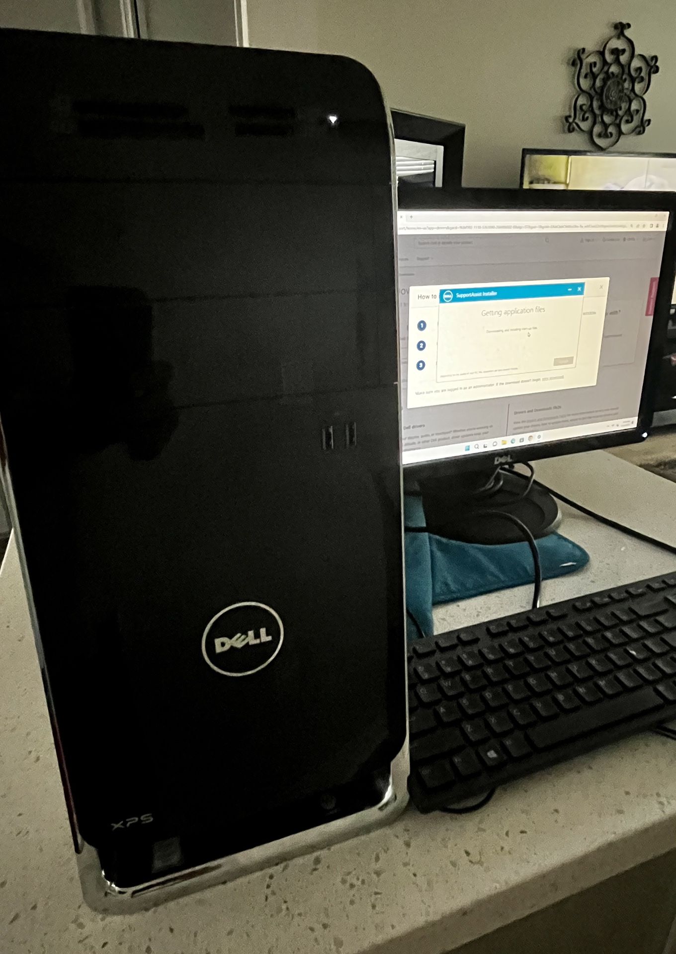 Dell XPS 8900 Desktop 500gb HDD 16GB RAM Intel I7 Quadcore Nvidia video Card GT730