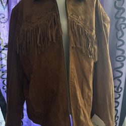 Scully Suede Fringe Jacket Coat 