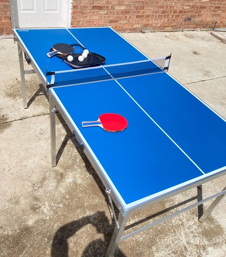 PING PONG table tennis with paddles