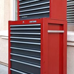 Large Sears Craftsman 21 Drawers HD  Rollaway Tool Box