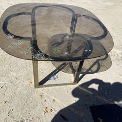 vintage 1970s Milo Baughman style coffee table