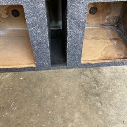 🔥Dual 12inch Square Kicker Box With Port🔥
