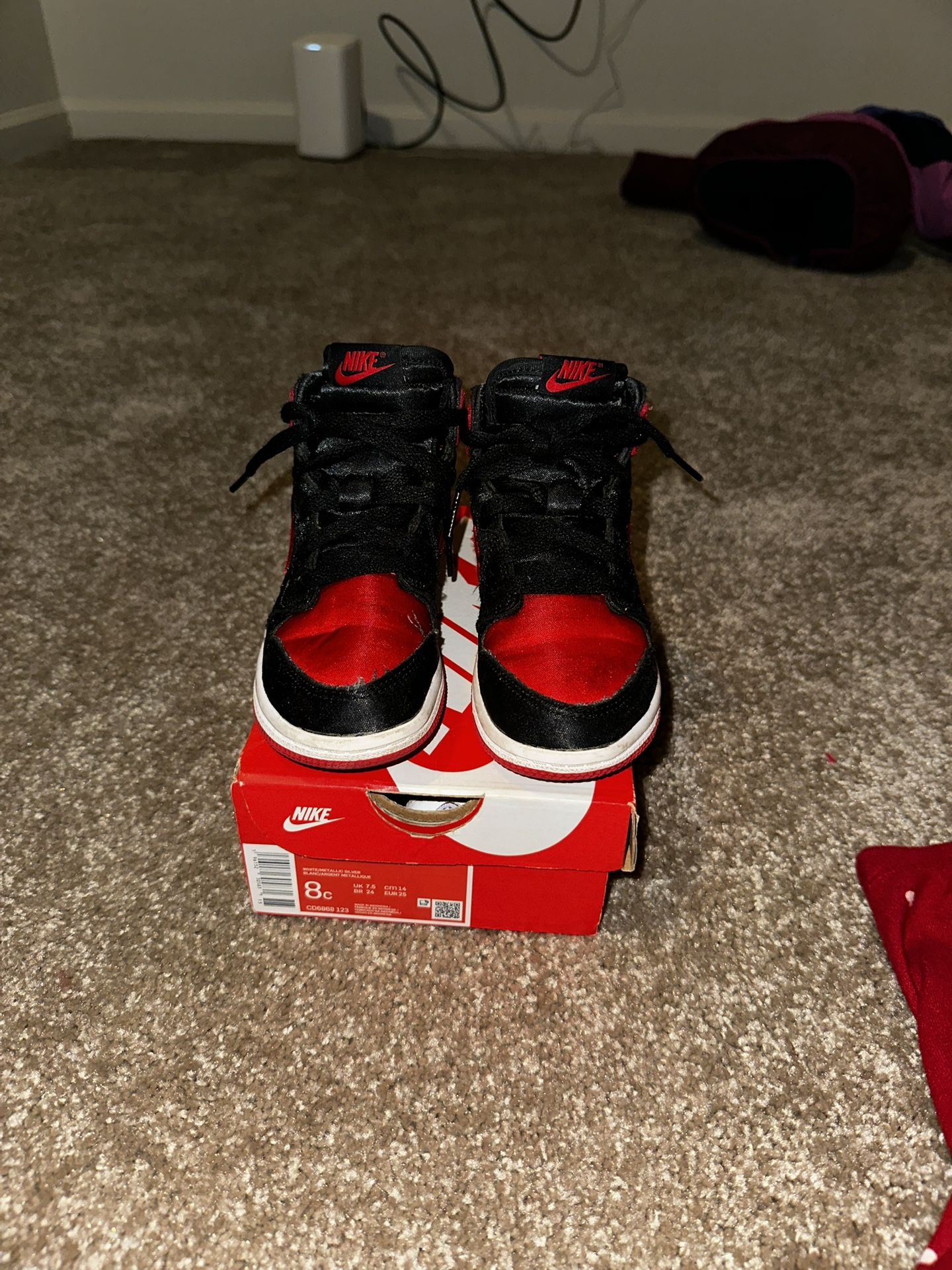 Toddler Air Jordan 1 OG Satin