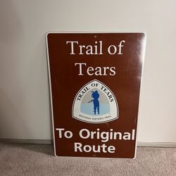 Antique Road Sign