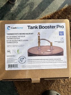 Water Heater Tank Booster Pro