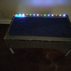 Light Up Glass Top Table 