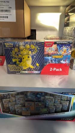 Costco Pokemon Surging Sparks 2-Pack Trainer Box and Booster Bundle