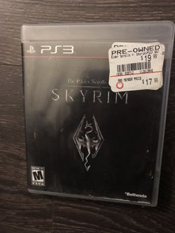 Skyrim ps3