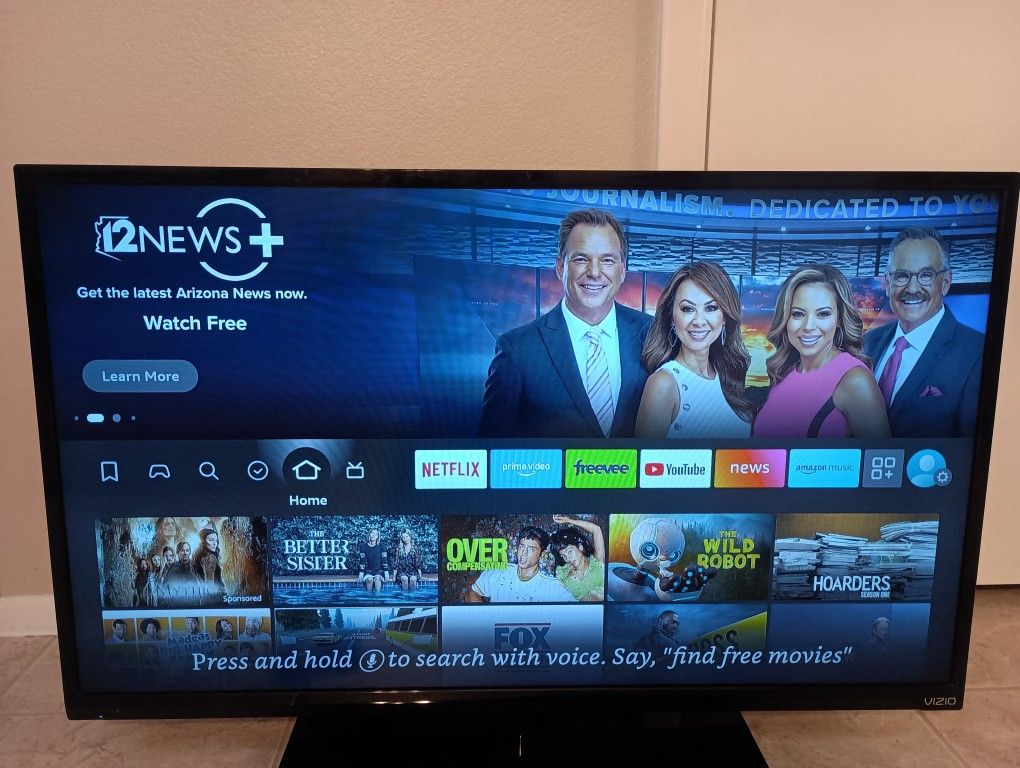 40" Vizio With Fire Stick