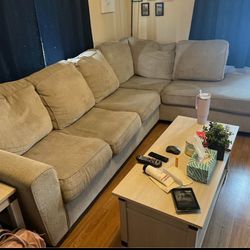 2 Piece Sectional Couch 