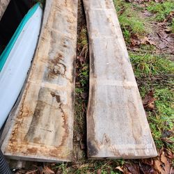 Live edge planks