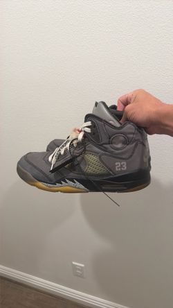 Jordan 5 Off White Muslim Size 12