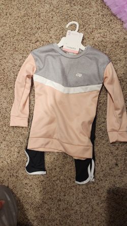 kid size 4 girls athletic wear 