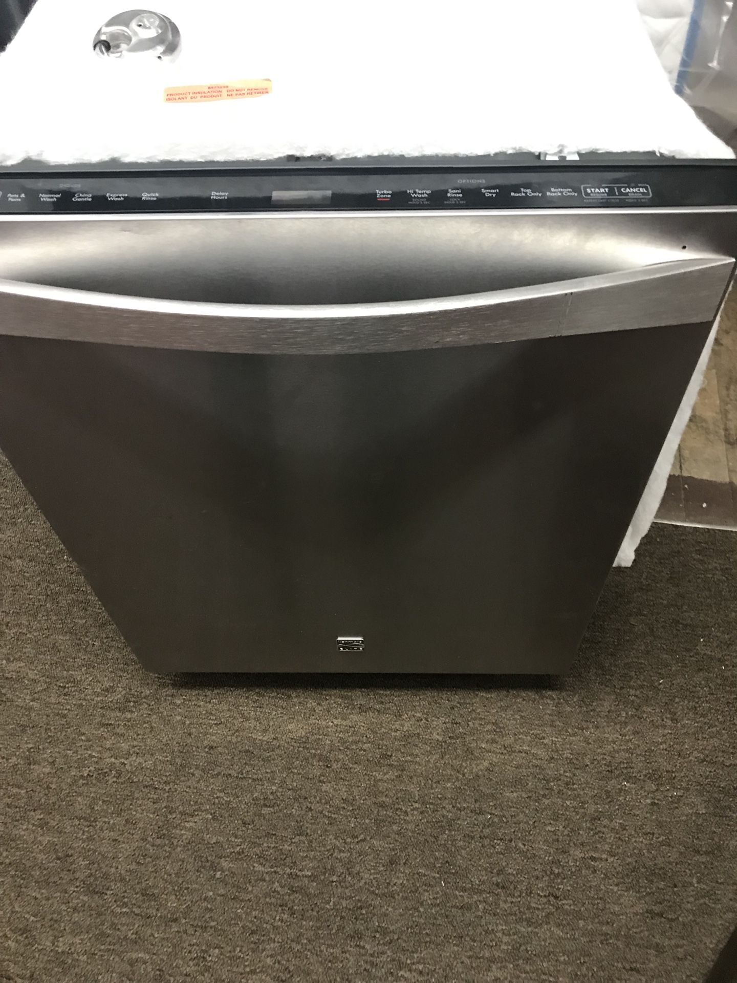 Kenmore Elite 14793 Dishwasher w/Turbo Zone Reach/360 Power Wash - Stainless Steel