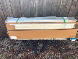 Faux wood blinds