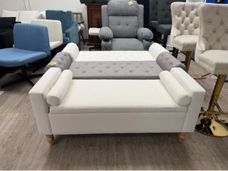 New Padded Ottoman / Bedroom Bench