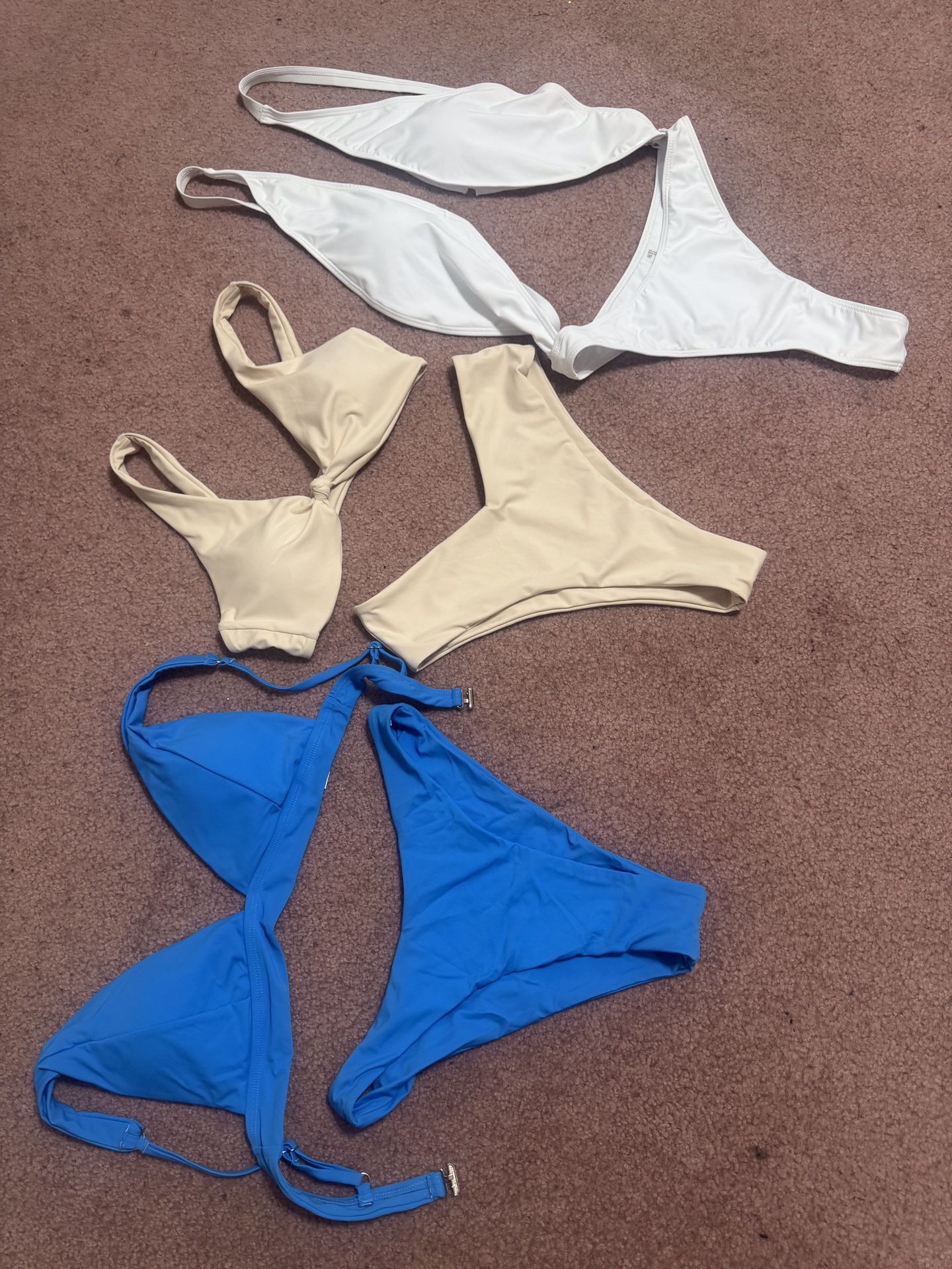 New Medium Bikini Boho Festival Rave Swimsuit Bathing Suit Clothing Bundle 