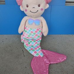 28" Mermaid Plush Soft Stuffed Toy Doll