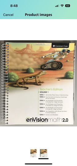 enVisionmath2.0 - 2016 Common Core Teacher Edition Volume 1 Grade 4