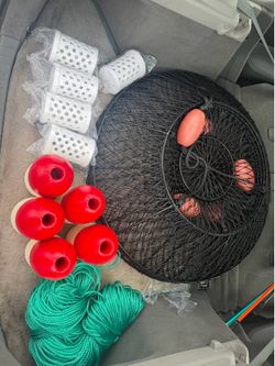 Brand New Lobster Trap Combo – 5 Complete Sets