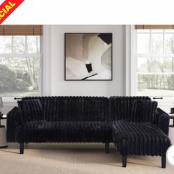 New Sleeper Sectional Sofa Couch! Free Delivery 🚚!