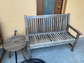 Teak patio furniture