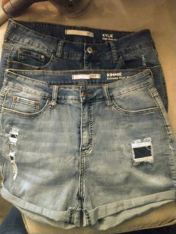 Kylie & Kimmie High Waste Shorts 