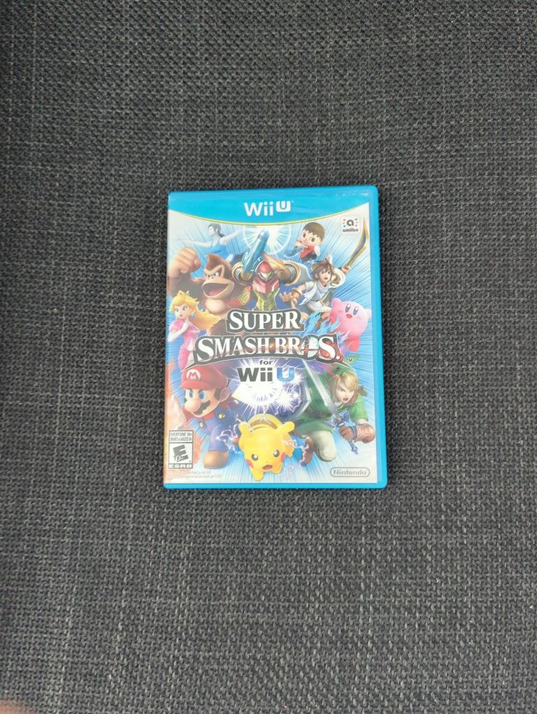 super smash bros wii u