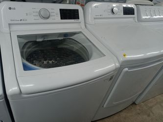 LG top load washer and dryer set - Free delivery