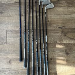 8 Cleveland Golf clubs And shafts 