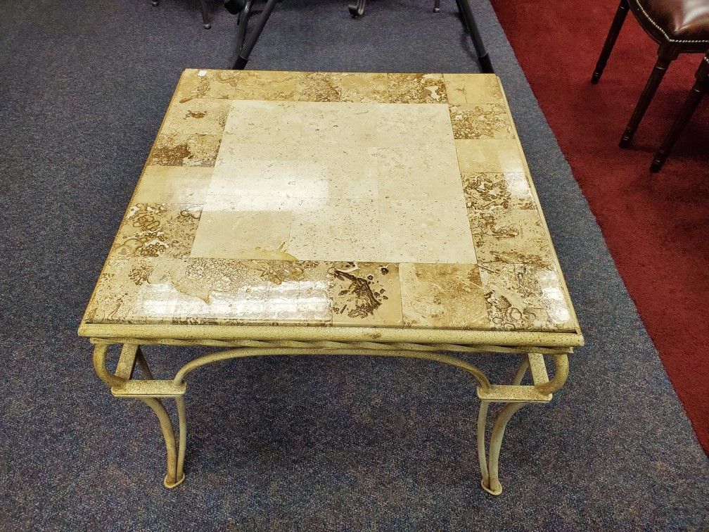 Marble End Table