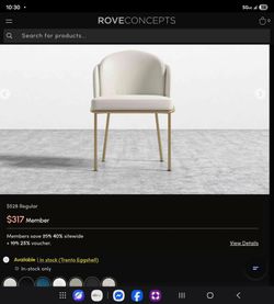 Dining chairs  set of 4 , Angelo from Rove Concepts
