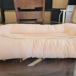 Snuggle Me Organic Pink W/ Grey Cover 