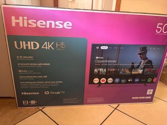 Hisense 50" 4K UHD H5 Series Google TV