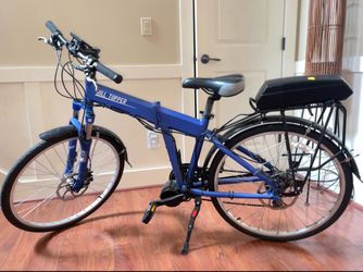 Foldable HillTopper Folding Electric Mountain Bike