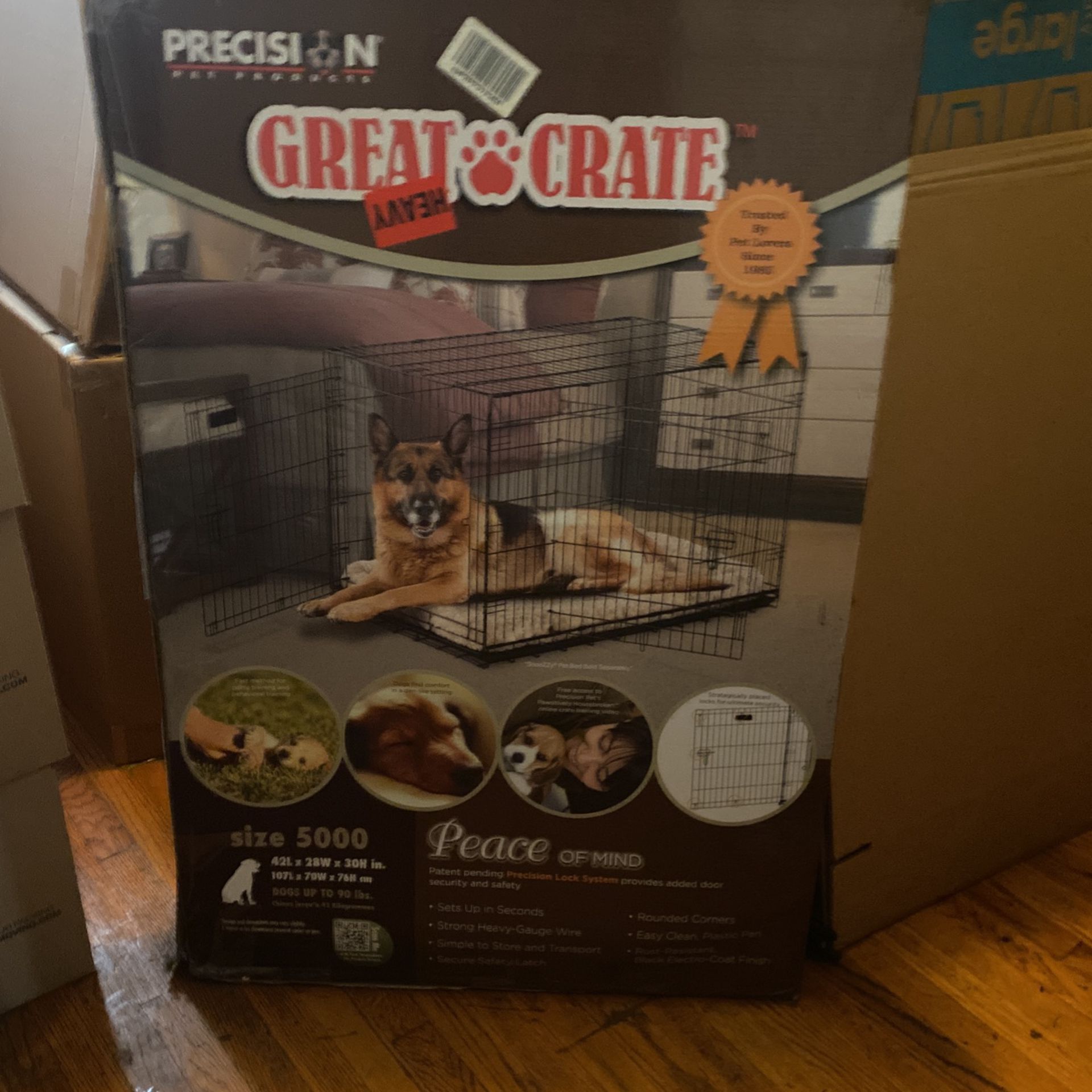 Dog Crate / 42 X 28 X 30
