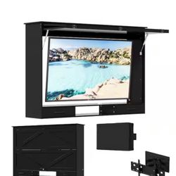 New outdoor TV enclosure