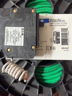 Eaton,Siemense,Squre D 20Amp 120-Volt, Single-Pole AFCI Circuit Breaker Type BR Pigtail Neutral (ask for prices )