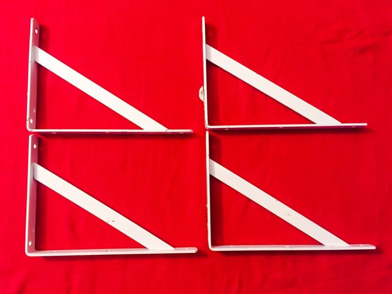 Set of 4 shelf hangers
