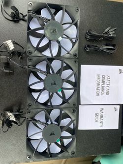 Corsair RS120 RGB Fans BRAND NEW