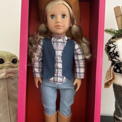 Our Generation 18" Cowgirl Doll in Western