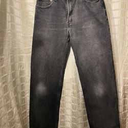 34x36 Black Jeans 