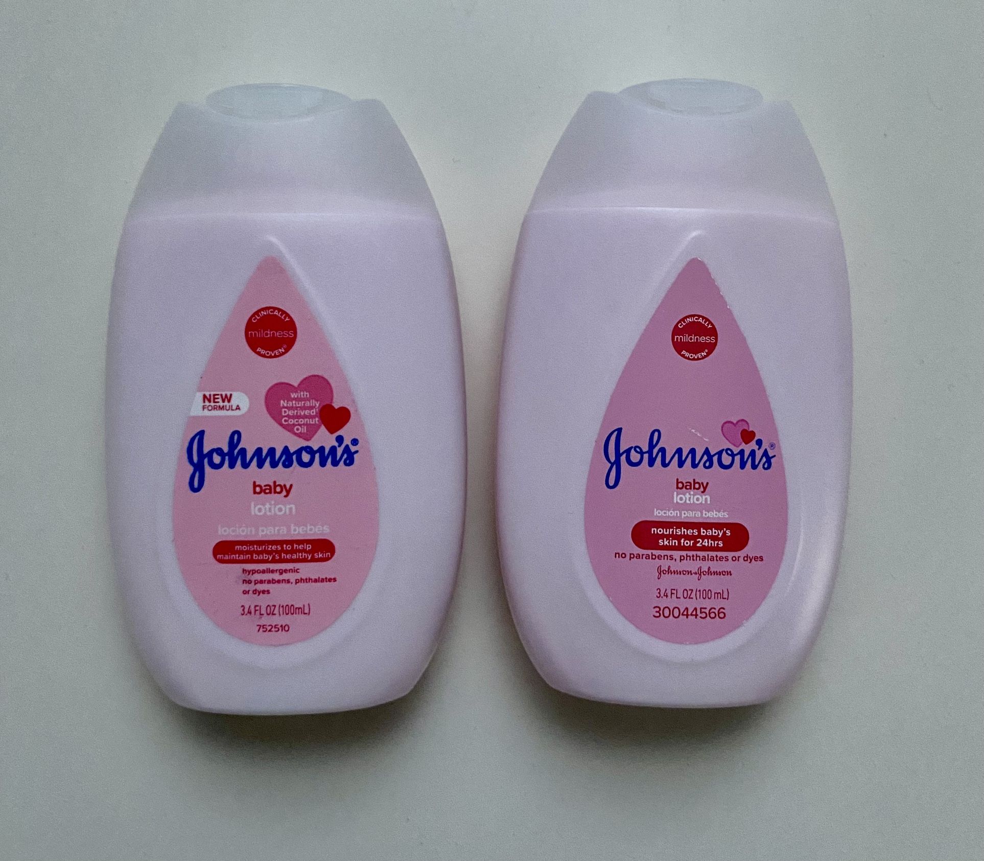 Johnson & Johnson baby lotion 2 for $1