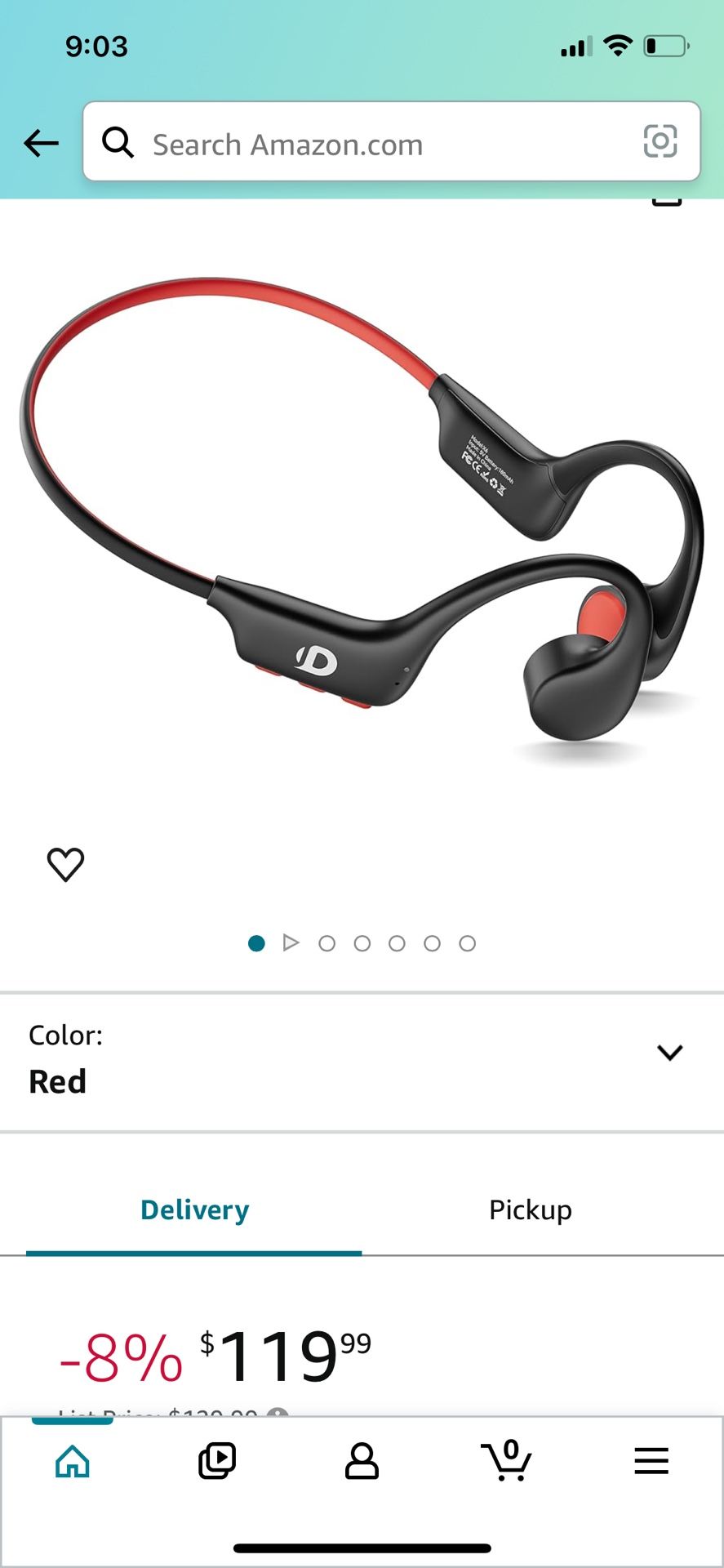Open Ear Sport Headphones, Wireless Bone Conduction Earphones, Built-in 32GB MP3,with Mic, 1P68, Sweat & Water Resistant, Up to 8 Hours Battery, Bluet