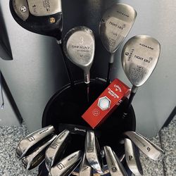 Men’s  Right Handed  Dunlop Enhance 14pc Golf Club set, BagBoy Golf bag 
