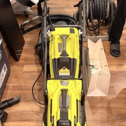 Electric Walk Behind Push Lawn Mower