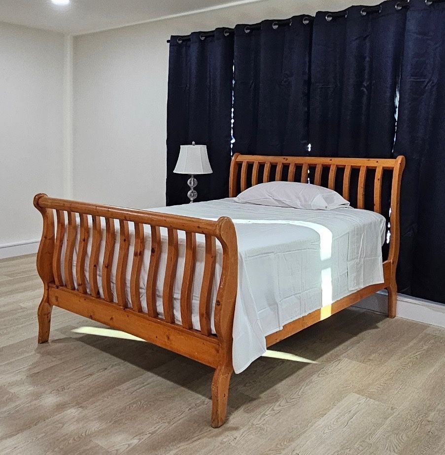 Bed Frame And Bed Mattress