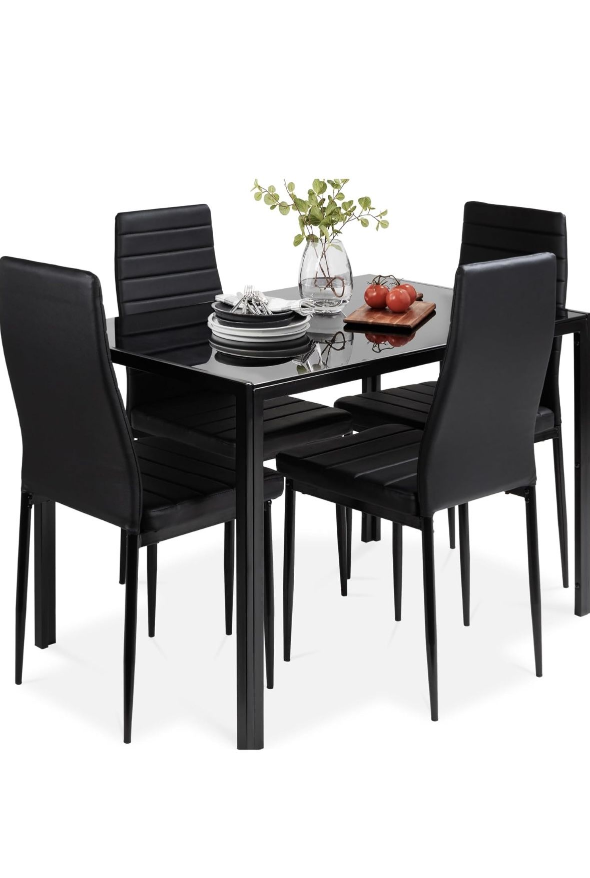 Modern Kitchen Table, 4 Chairs 